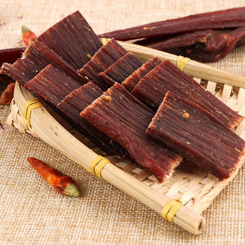 五香猪肉干 四川五风味干猪肉手撕肉 猪肉脯风干猪肉休闲零食