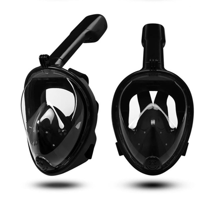 Exclusive for Cross-Border Adult Model Snorkeling Three Pieces Silicone Diving Mask All-Dry Snorkeling Mask Diving Mask