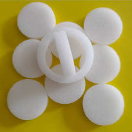 过滤食用油的圆形过滤海绵柱 泡棉高回弹物品垫底海绵仪器过滤棉