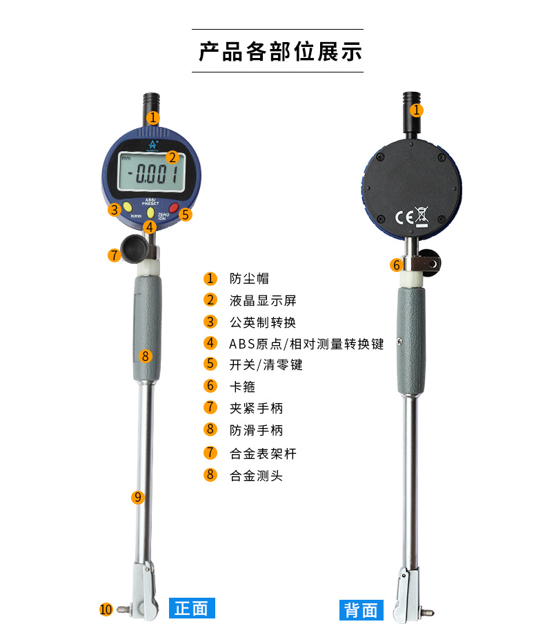 一起来看看数显内径千分尺是如何操作的吧!