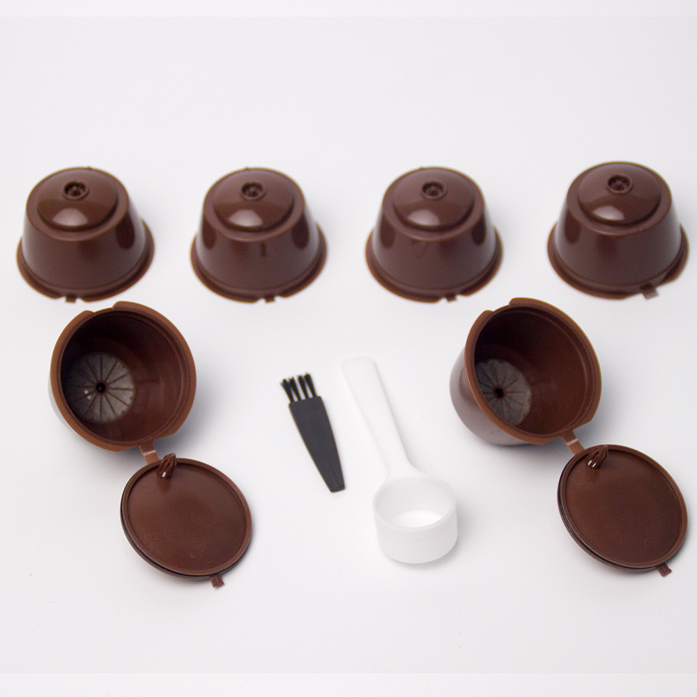 6个装咖啡胶囊杯适用于dolce gusto咖啡过滤器多趣酷思咖啡胶囊壳