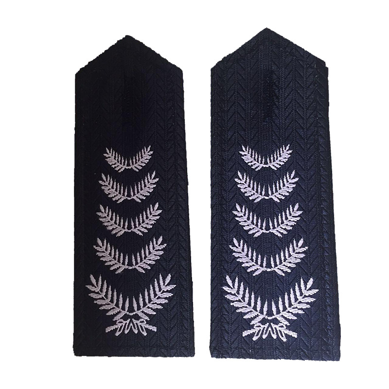 新款保安服春秋套装硬肩牌保安治安服装配件 保安衬衣肩牌