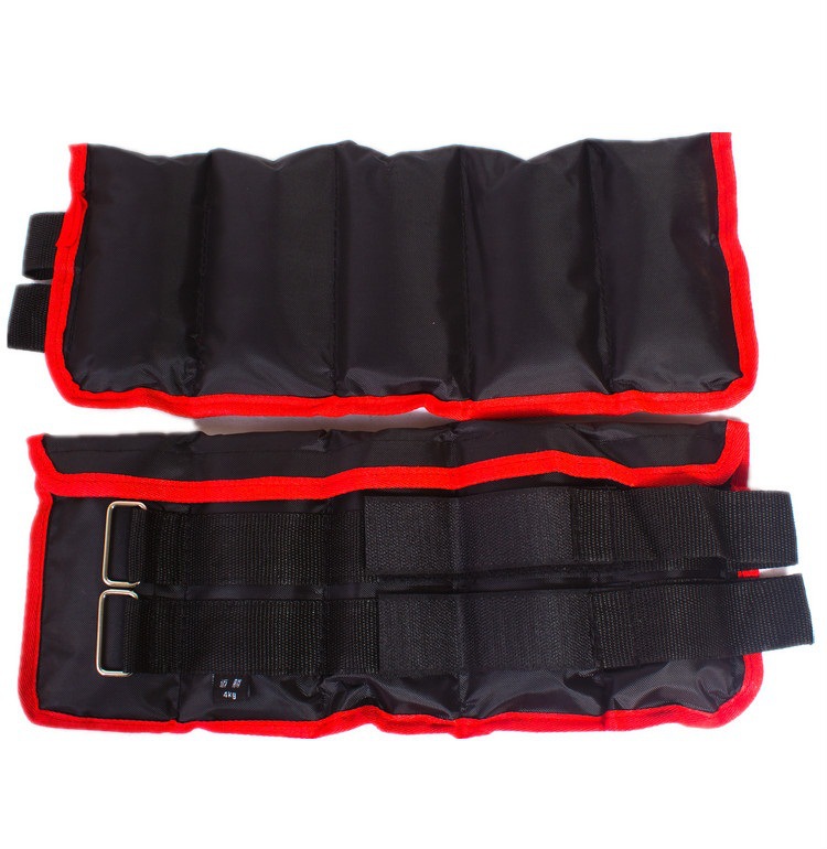 可调重量可拆卸铁砂隐形 绑腿沙袋绑手绑脚沙包负重装备跑步包邮