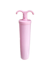 New真空压缩袋单管抽气筒 新款手动抽气泵 收纳袋专用 Pink
