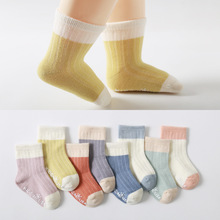 2020年秋冬新款宝宝袜子无骨松口婴儿袜子点胶防滑男女儿童中筒袜