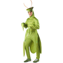 新款万圣节成人服装螳螂连体服cosplay角色扮演男舞台派对演出服