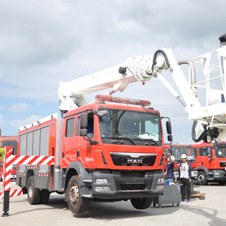 上海金盾主战型登高消防车dg25高空救险多场所救援