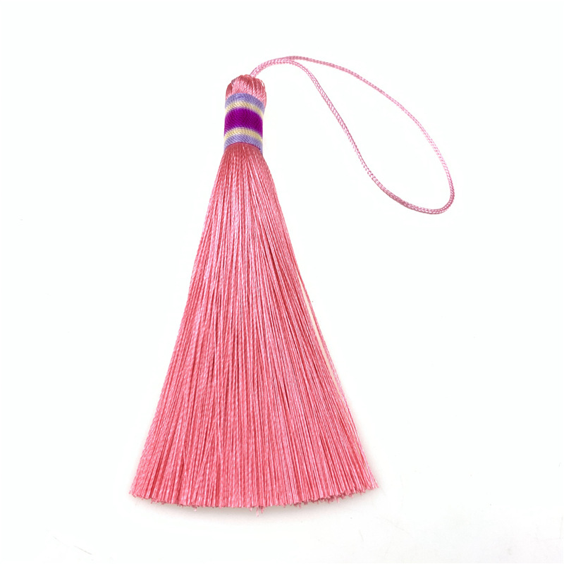 10cm吊绳短胖流苏diy彩头穗子 中国古风汉服旗袍压襟挂饰车挂吊穗