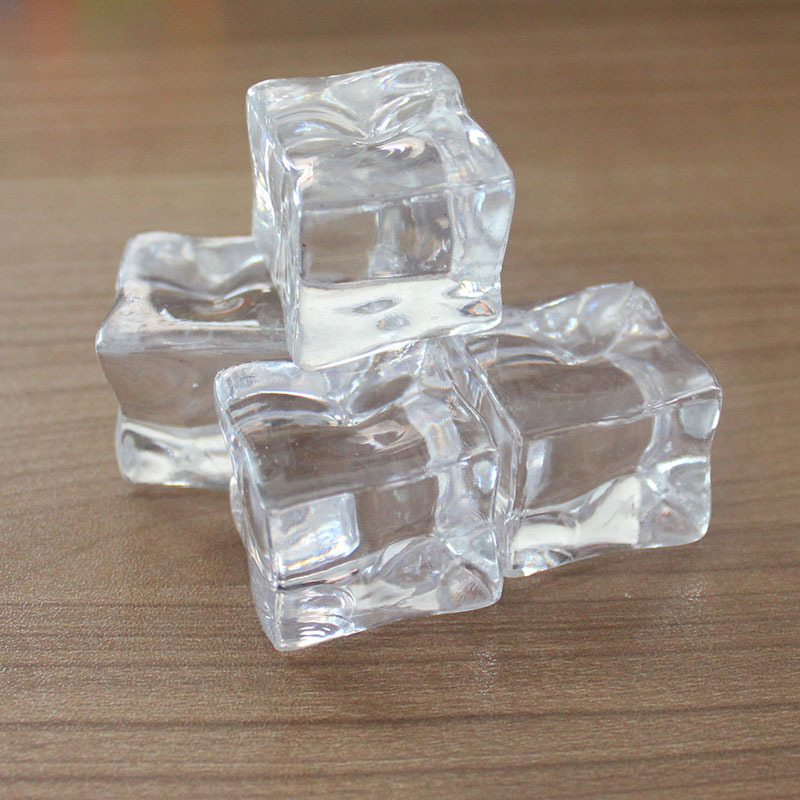 18mm/20mm/25mm/30mm仿真冰块压克力冰块假冰块透明冰块