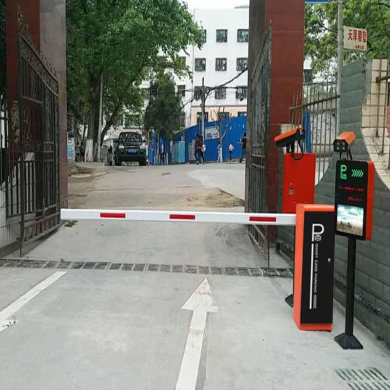 供应停车场道闸一体机自动车牌识别拦车杆 小区门口5米单杆道闸