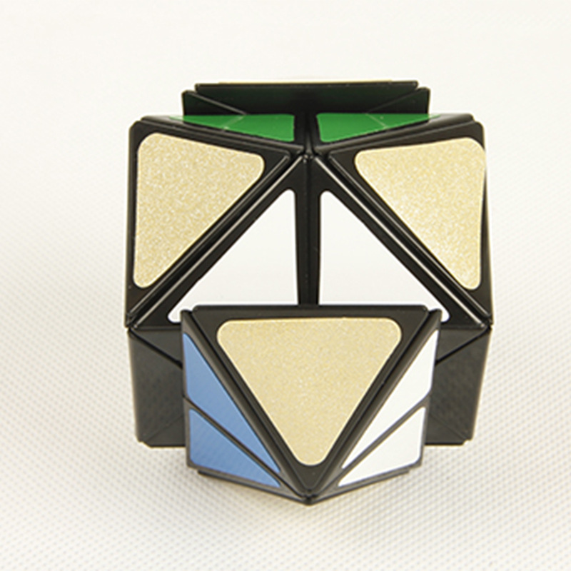 【蓝蓝 十二轴十四面体/切角直升机 魔方】12轴14面体 异形魔方