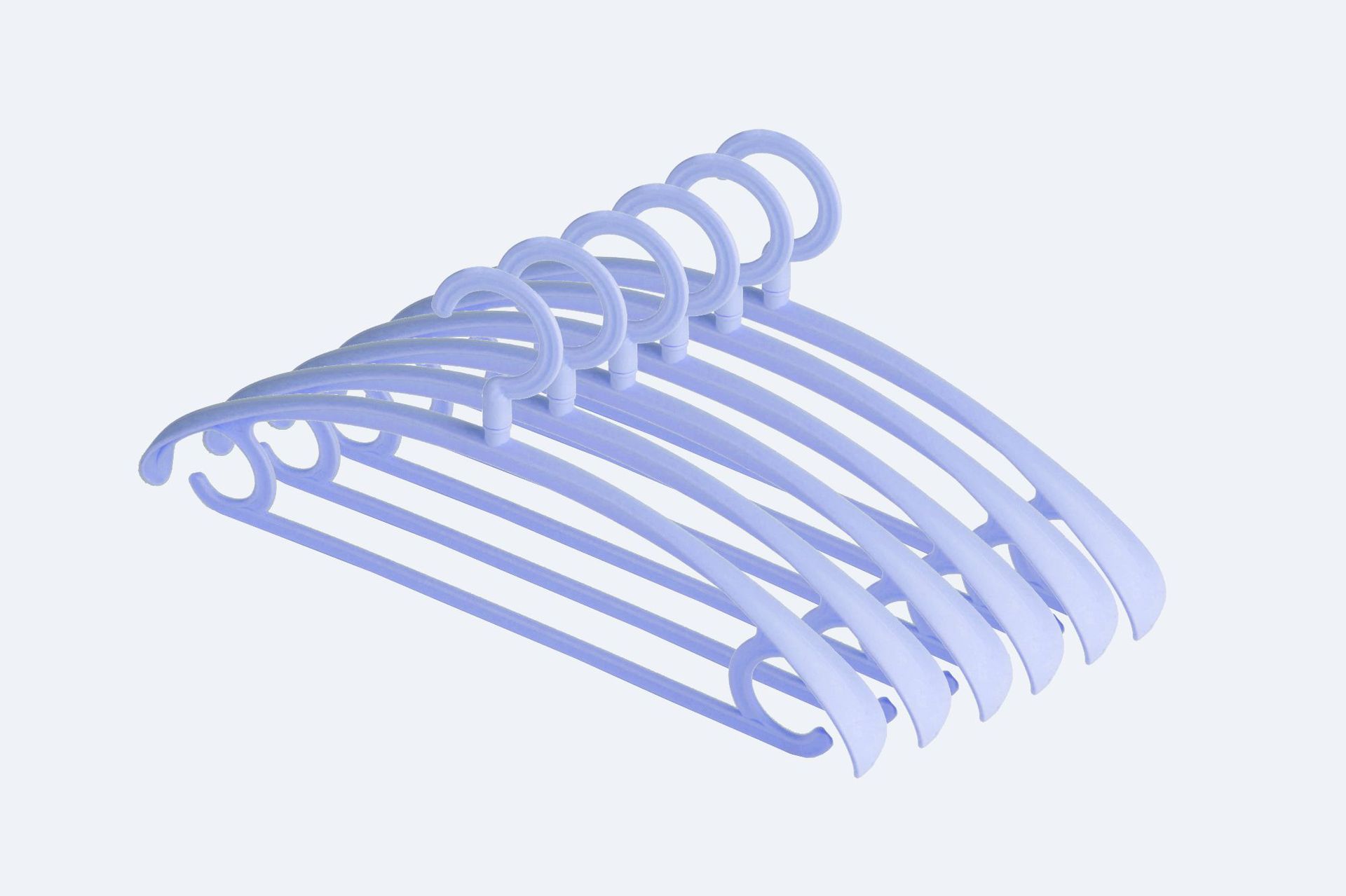 厂家批发塑料衣架 宽肩加厚室内衣架 家用衣柜晾衣架撑衣架日用