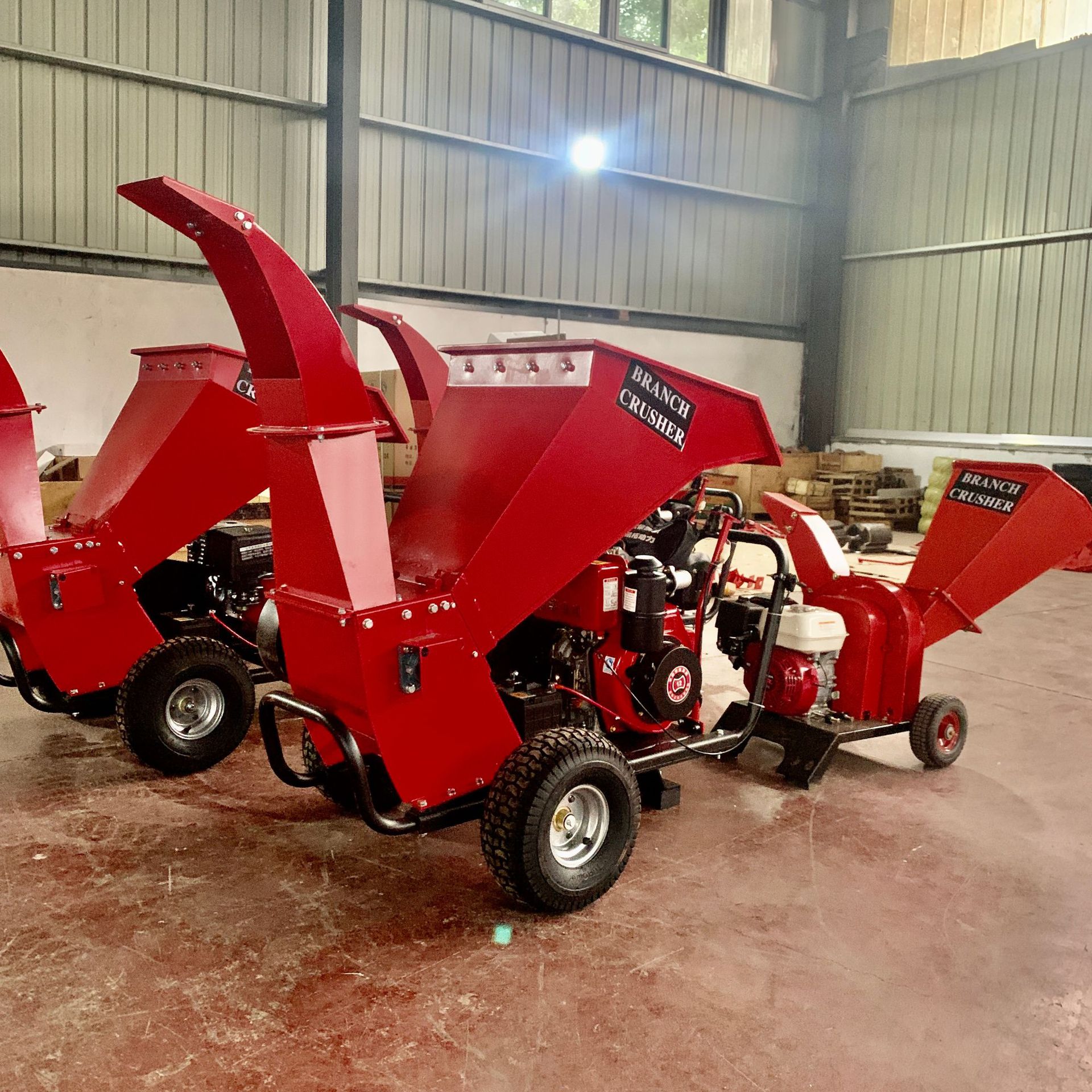 柴油式秸秆粉碎机果园树枝粉碎机园林用碎枝机