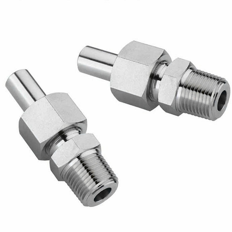 304不锈钢焊接式直通终端jb96677外螺纹活接对焊接头rnpt1214