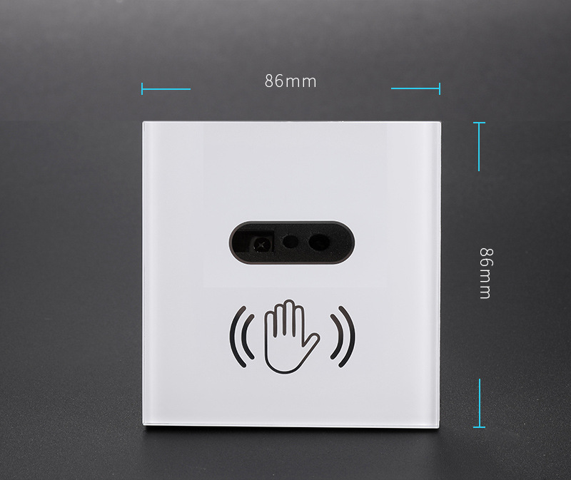 手扫感应开关220v红外人体感应开关 智能面板手势红外线感应开关