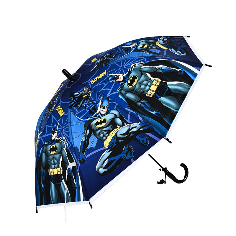 Children's Umbrella Cartoon Anime Poe Cute Gift Creative Umbrella Flexible Wind-Resistant 8-Bone Sunshade Rain-Proof Multiple Options