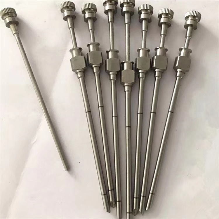 定制diy气腹针 不锈钢环甲膜穿刺针活检穿刺针套管针一次性缝合针