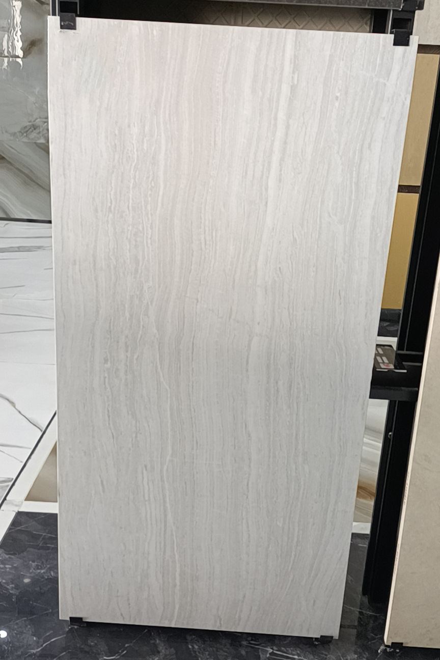 1200x600x20mm厚仿灰黄白木纹瓷砖室外2公分厚干挂墙砖条纹石英砖