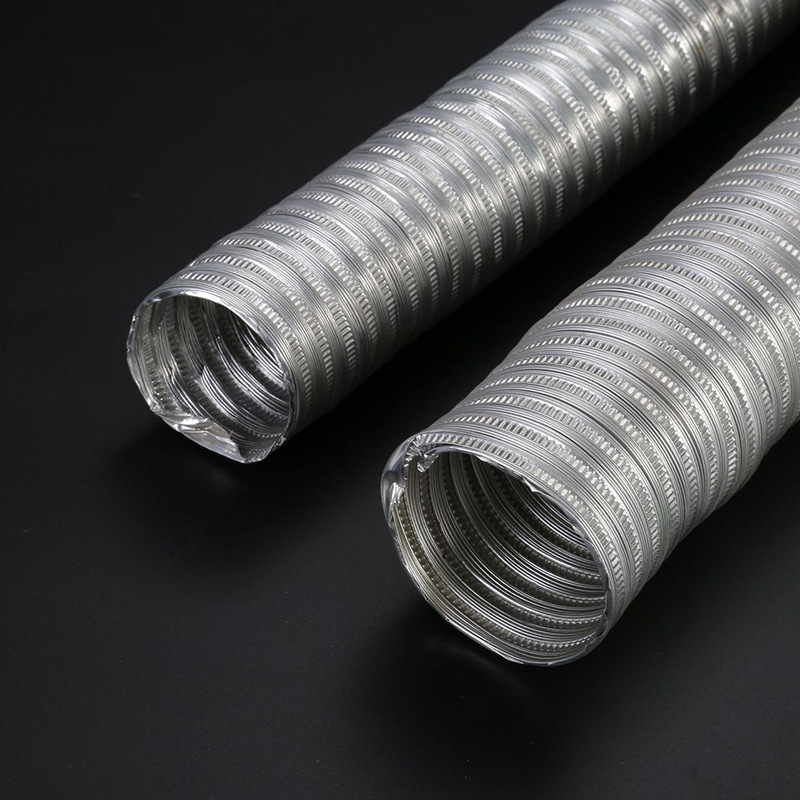厂家大量供应50-300mm厨卫配件铝制波纹伸缩管油烟机通风管