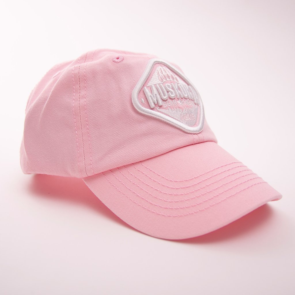 粉色棉质立体刺绣棒球帽 3dlogo高档鸭舌帽 品质高尔夫儿童帽定制