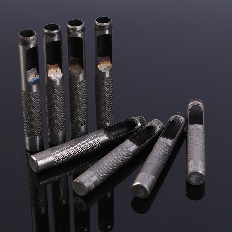 皮革打孔冲 带腰带冲头冲子 皮带打孔器打孔针打孔钳孔圆形孔