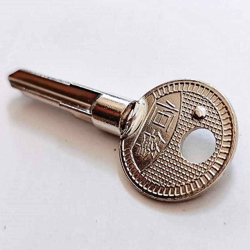 新铁恒峰错位十字钥匙胚子家居房门钥匙可定制 厂家批发