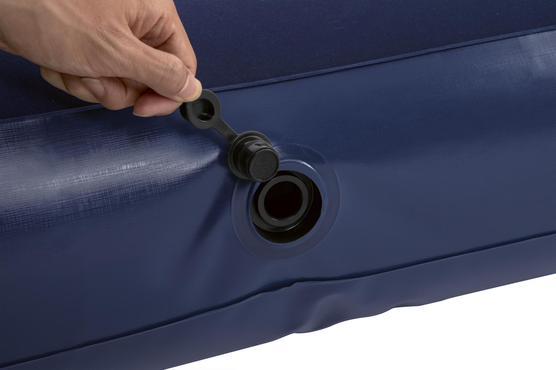 bestway双人加大夹网植绒床垫 户外便携充气床垫 家用气垫懒人床