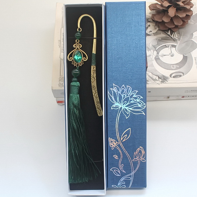 厂家批发复古金属书签 商务礼品中国风创意学生文具 礼物新款2021