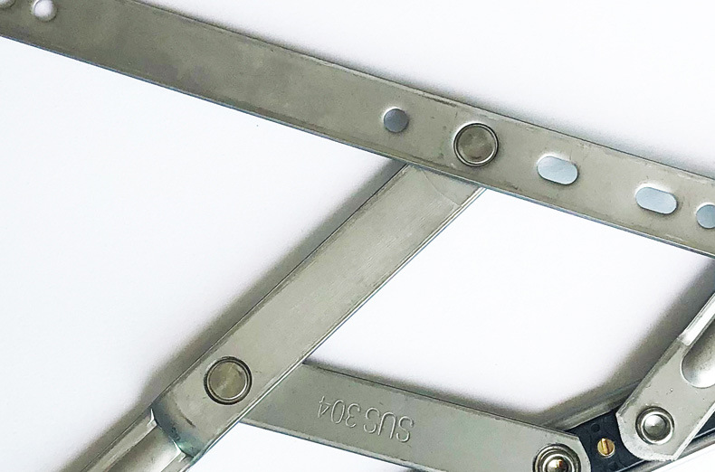 厂家批发201/304不锈钢四连杆滑撑幕墙窗平开窗风撑上悬窗撑铰链