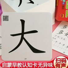 儿童早教卡认知大卡 同步生字卡拼音卡 看图识物卡数字识字动物卡