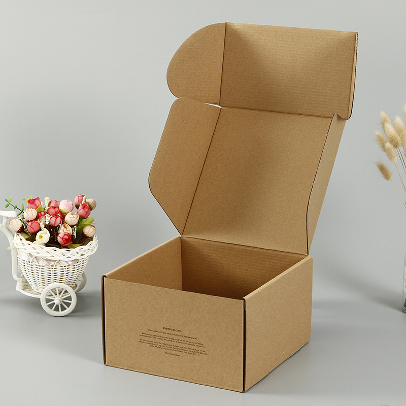 厂家生产翻盖纸盒日用品长方形通用彩盒礼品化妆品瓦楞包装纸袋