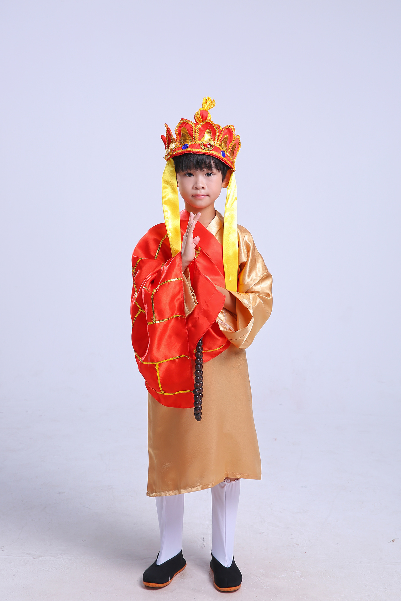 古装西游记师徒四人服装儿童成人表演唐僧孙悟空猪八戒沙僧演出服