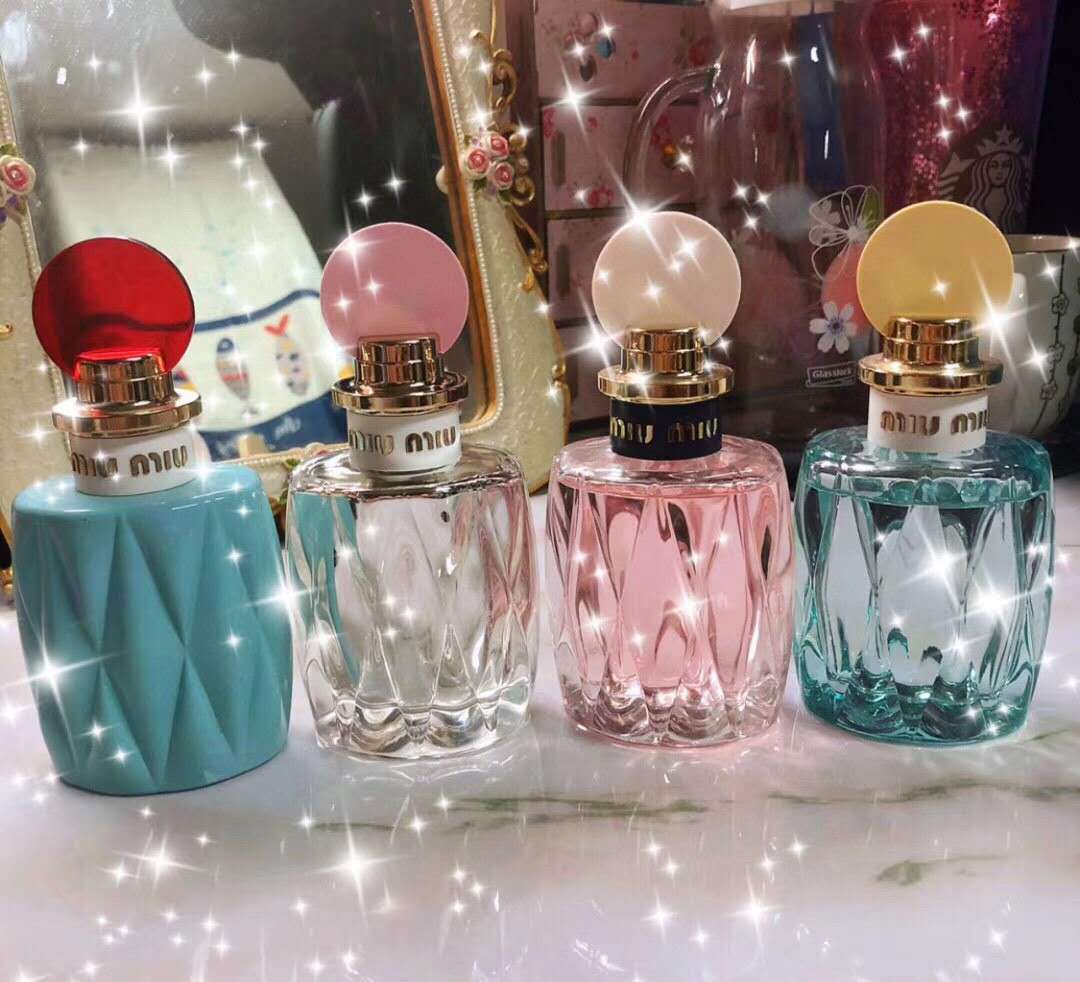 外贸q版香水miumiu小样四件套女士淡香缪缪20ml礼盒装香水高质量