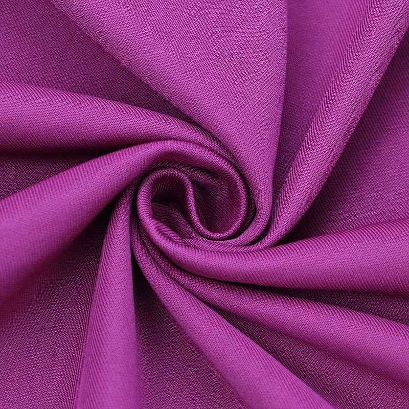 盛丰纺织 32支南韩棉 双面弹力空气棉 学生校服针织面料 现货供应