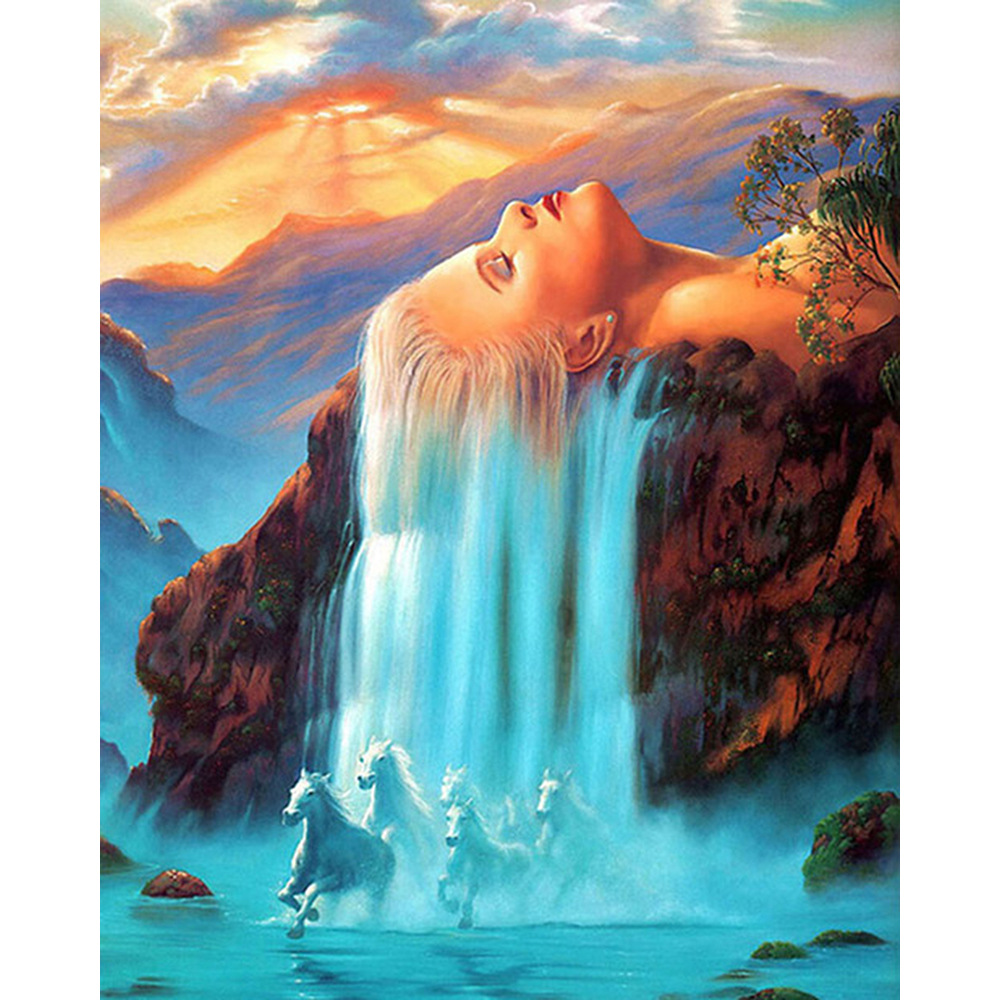 方钻满钻钻石画图片