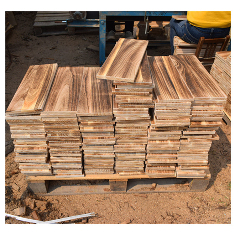 工厂直销泡桐木地板户外碳化木木板材做旧仿古实木拼板