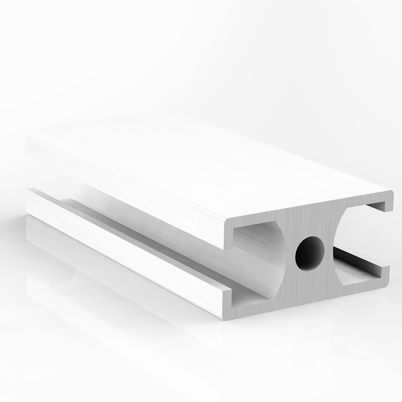 郑州工业铝型材厂家 国标2040g槽工字门框导轨 机架电泳铝型材