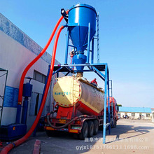 天津脉冲除尘粉料吸料机抽粉煤灰装罐车的负压气泵水泥吸灰机厂家