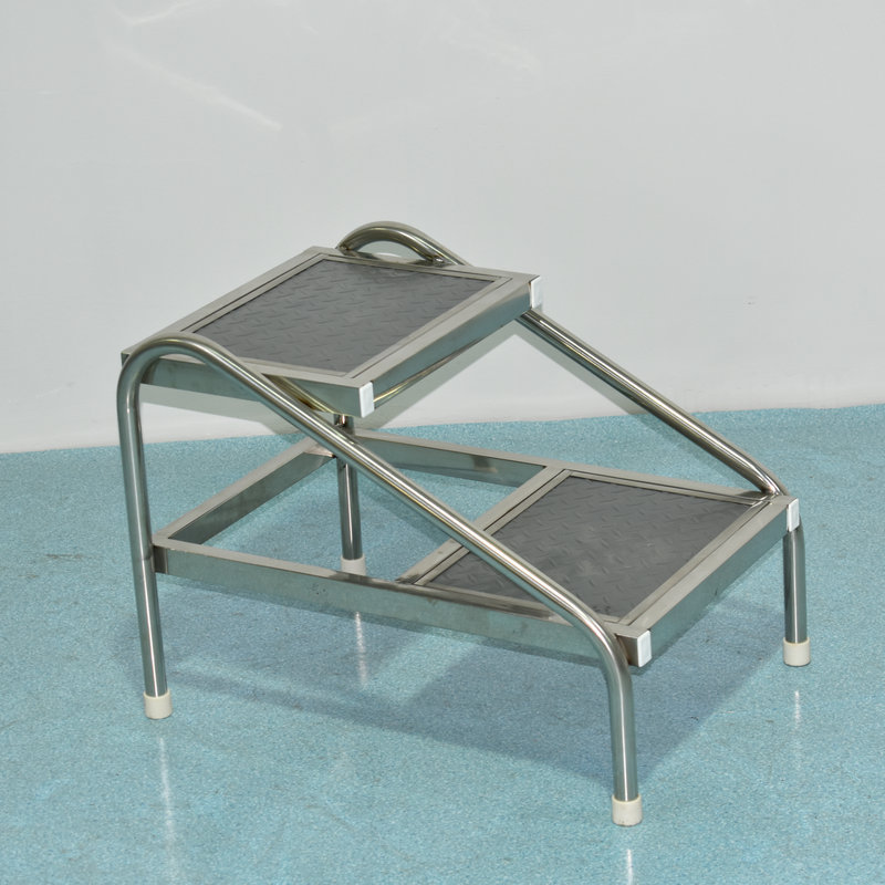 手术室诊所药房踏脚凳 不锈钢单层双层踏脚凳 医用妇科检查凳定制