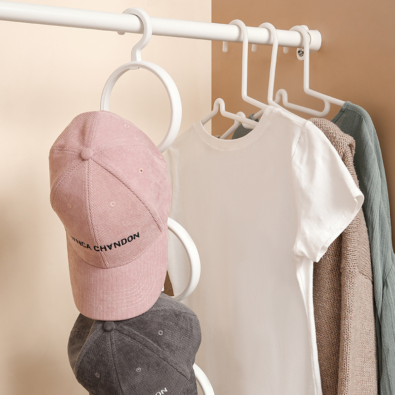 Hat Hanging Storage Rack Organizing Storage Gadget Hanger Hook Household Hat Frame behind the Door