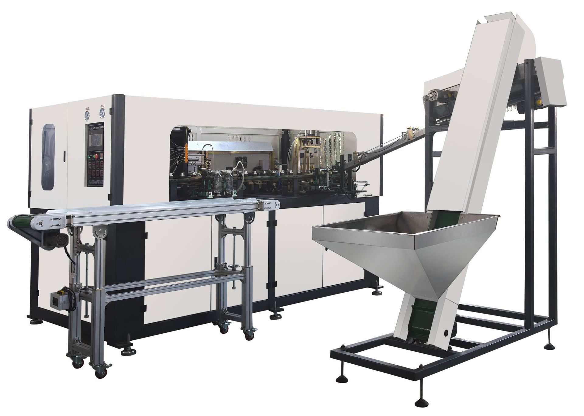 洗手液瓶 饮料瓶 喷壶 酒精瓶 矿泉水瓶全自动吹瓶机一出二