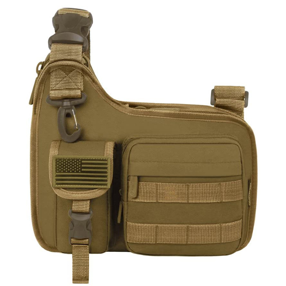 爱联工厂定制单肩战术枪包 防水户外军迷战术男女射击枪包