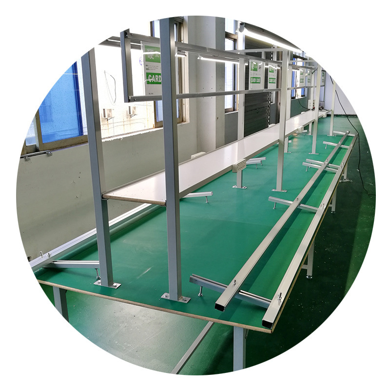 流水线车间工业插件自动线 自动电组装配拉线皮带线pvc生产线