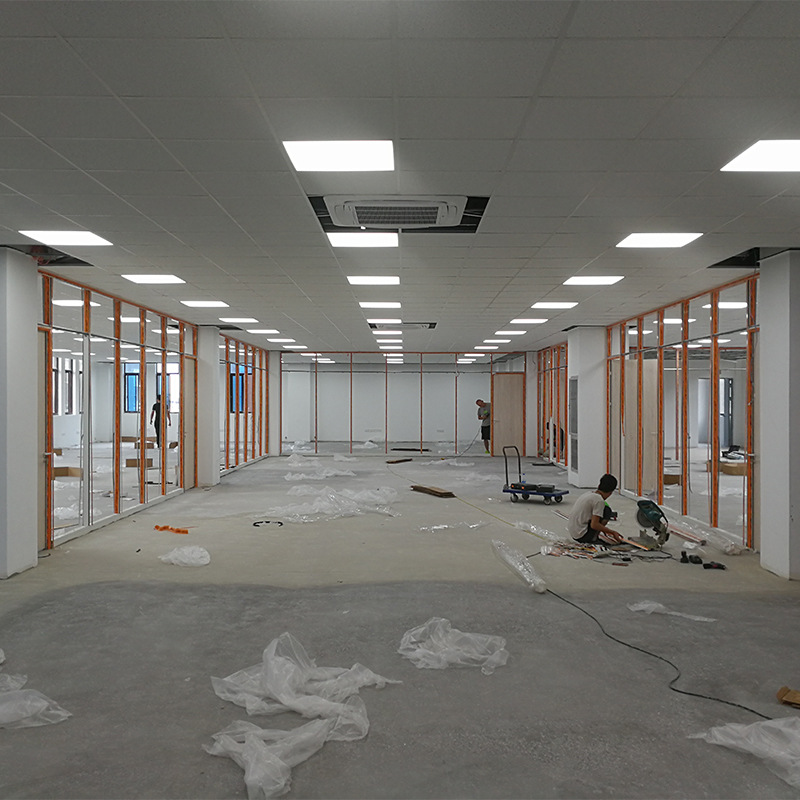 松江厂房轻钢龙骨吊顶隔墙装修,车间装修,轻钢龙骨施工安装规范