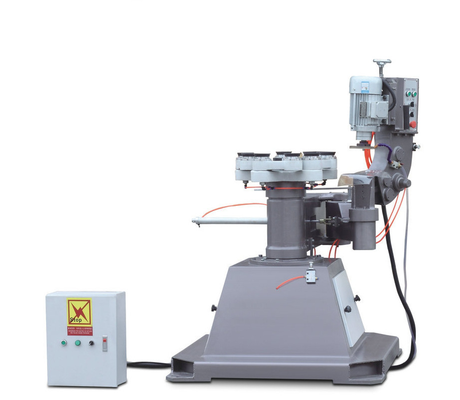 异形圆形大圆倒角岩板玻璃石材磨边机内外圆异形玻璃磨边机