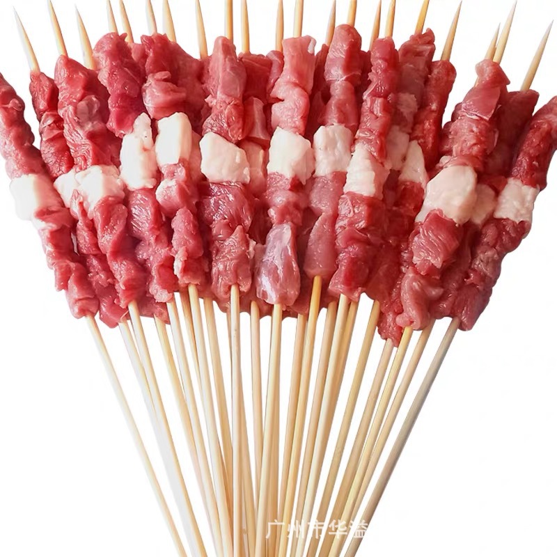 速冻羊肉串 30串*10袋/箱 广州批发烧烤食材半成品纯羊肉串烧烤串