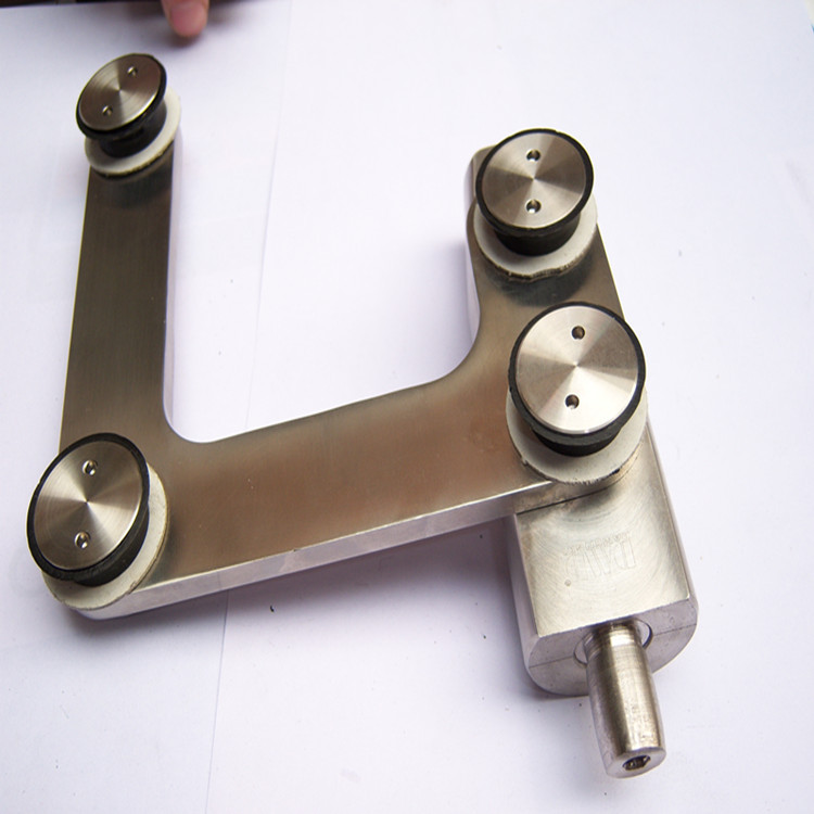 厂家专业生产自动无框玻璃顶轴门 摇门曲型顶轴