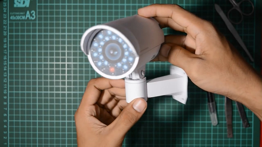 1:1 cctv高清安全监控摄像头 纸模型 手工制作diy道具模型 需自制