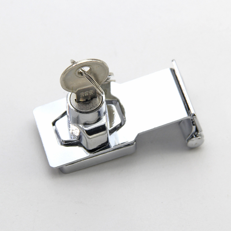 房门锁免打孔 门锁扣老式搭扣锁 简易门锁免开孔卧室粘贴式免安装