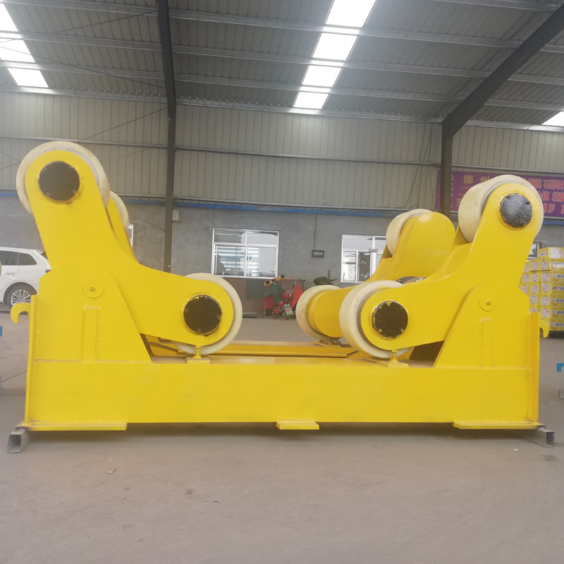 双驱动焊接滚轮架 聚氨酯胶轮自调滚轮架 定制托轮架